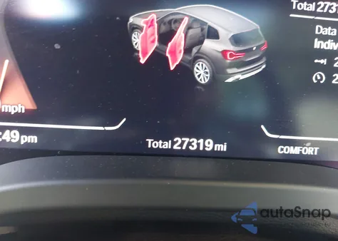 2024 BMW X3 Sdrive30I from USA, damaged, VIN WBX47DP00RN262419